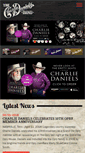 Mobile Screenshot of charliedaniels.com